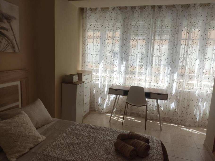 Acogedor Apartamento Frente Al Mar Elena Y Michele Almería Extérieur photo