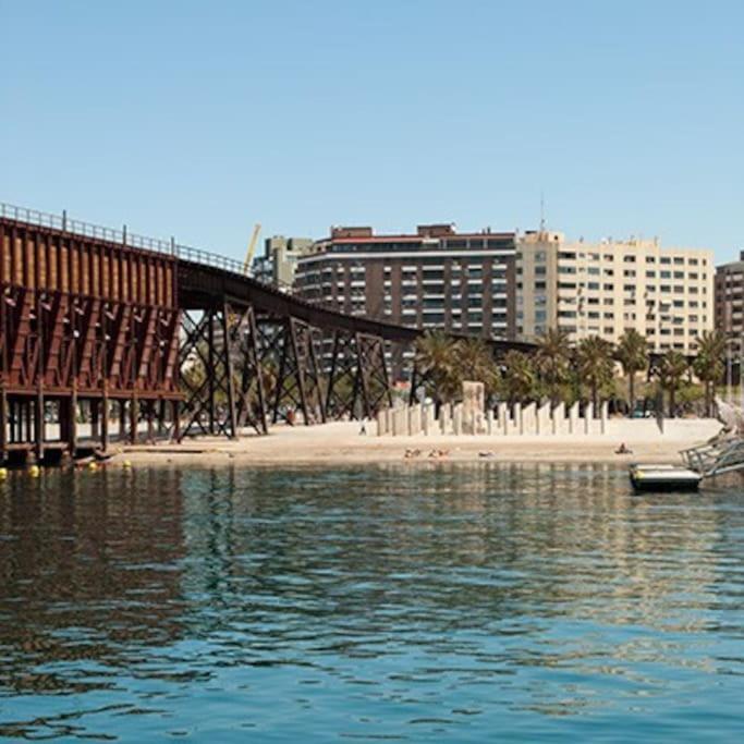 Acogedor Apartamento Frente Al Mar Elena Y Michele Almería Extérieur photo